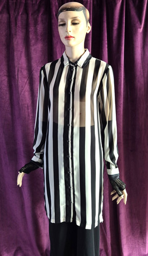 Blusa tunica chiffon - tunica, a